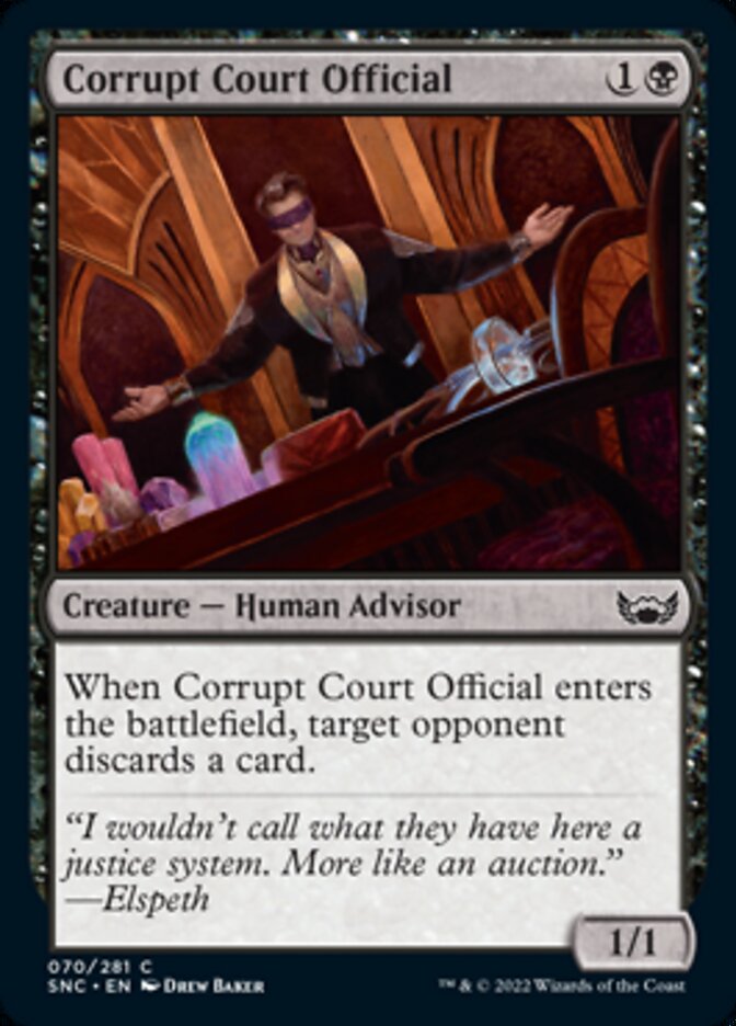 Corrupt Court Official [Streets of New Capenna] | Enigma On Main