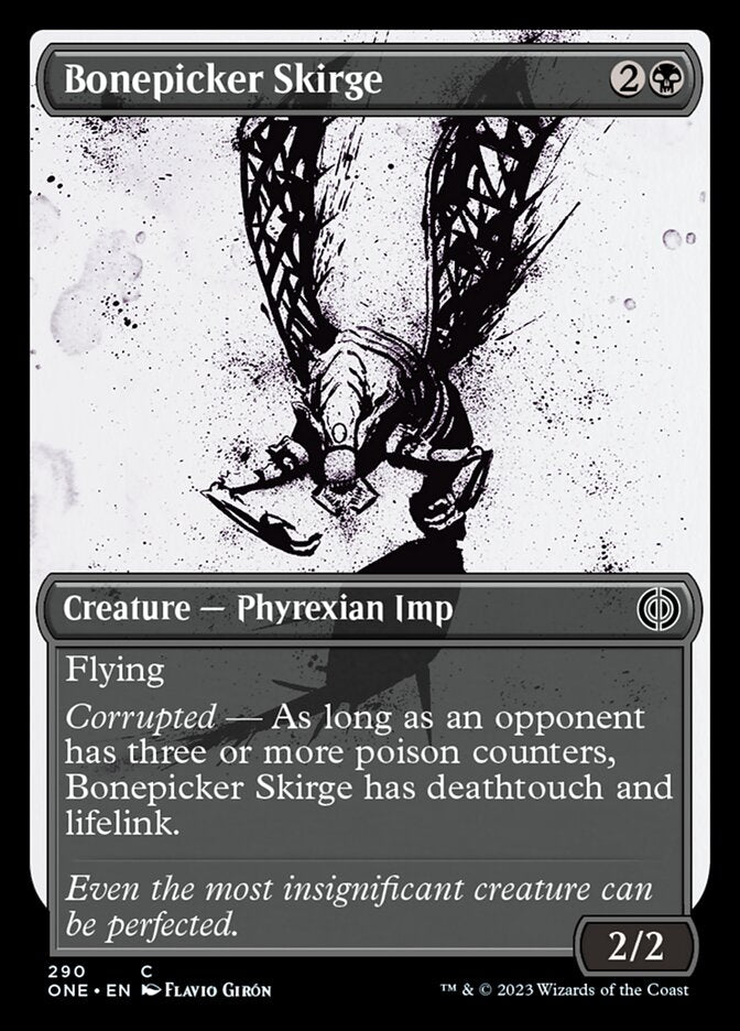 Bonepicker Skirge (Showcase Ichor) [Phyrexia: All Will Be One] | Enigma On Main
