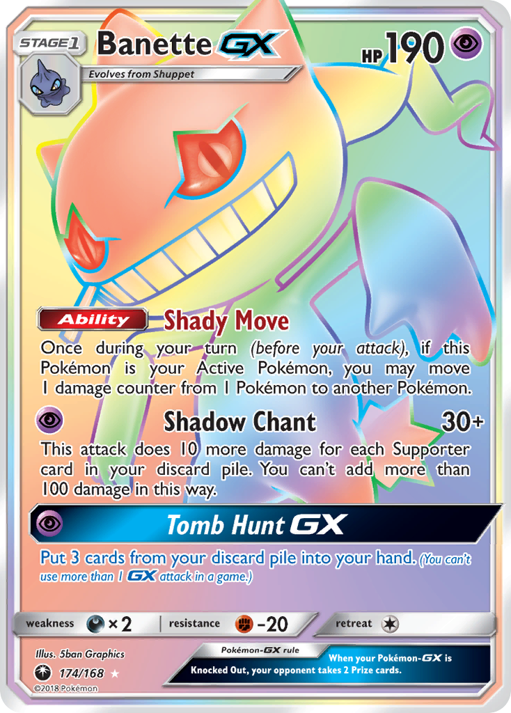 Banette GX (174/168) [Sun & Moon: Celestial Storm] | Enigma On Main