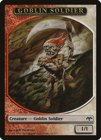 Goblin Soldier Token [Eventide Tokens] | Enigma On Main