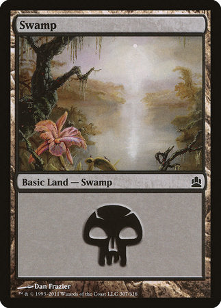 Swamp (307) [Commander 2011] | Enigma On Main