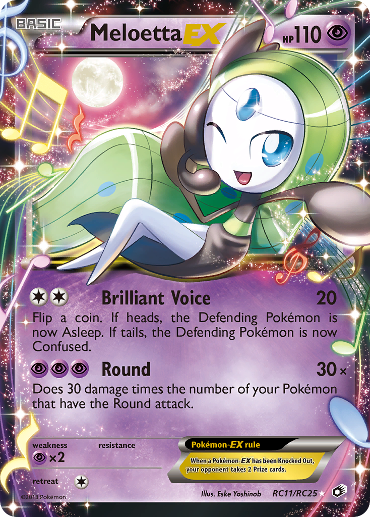 Meloetta EX (RC11/RC25) [Black & White: Legendary Treasures] | Enigma On Main
