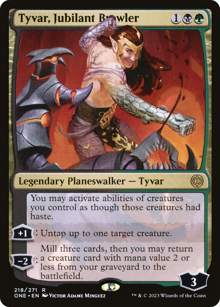Tyvar, Jubilant Brawler [Phyrexia: All Will Be One] | Enigma On Main