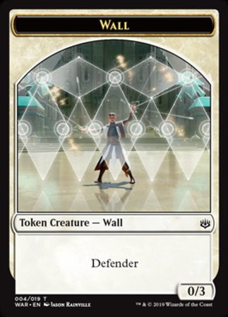 Wall Token [War of the Spark Tokens] | Enigma On Main