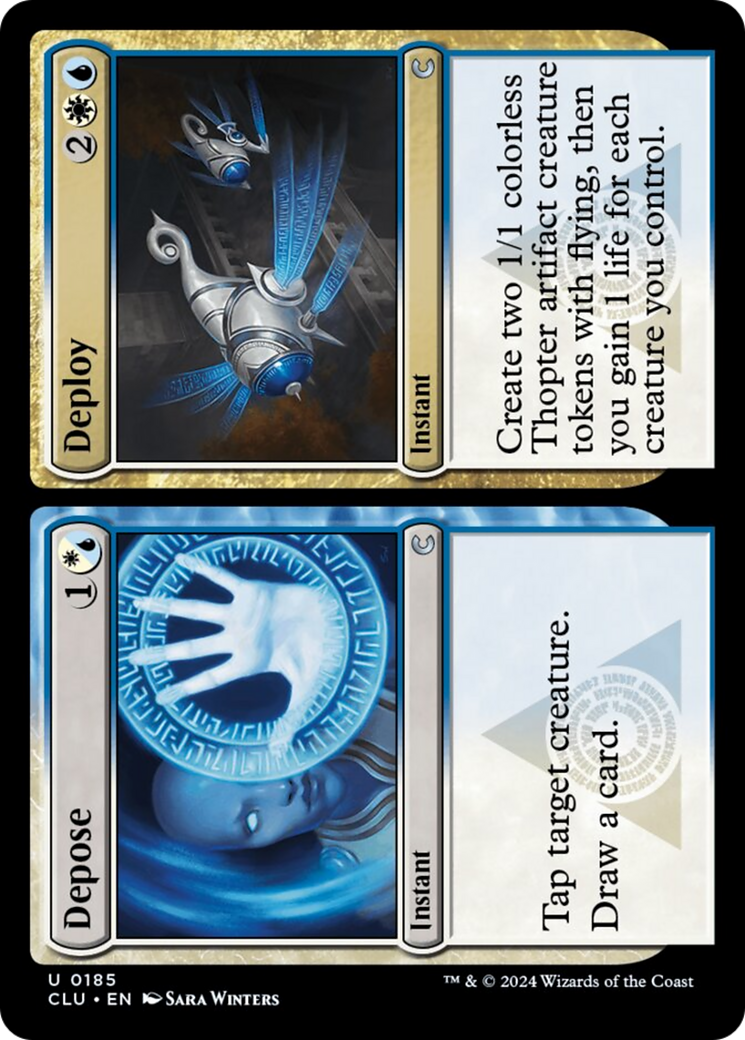 Depose // Deploy [Ravnica: Clue Edition] | Enigma On Main