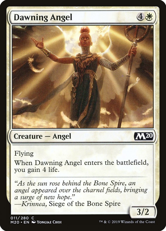 Dawning Angel [Core Set 2020] | Enigma On Main