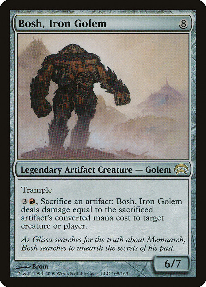 Bosh, Iron Golem [Planechase] | Enigma On Main