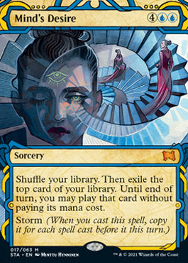 Mind's Desire (Etched Foil) [Strixhaven Mystical Archive] | Enigma On Main