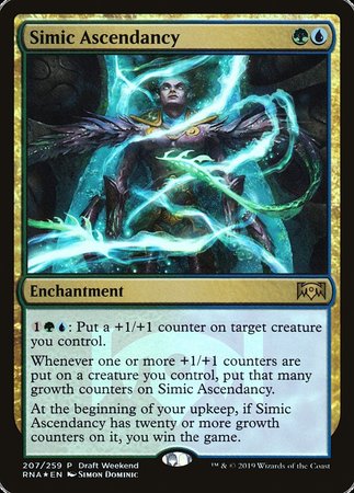 Simic Ascendancy [Ravnica Allegiance Promos] | Enigma On Main