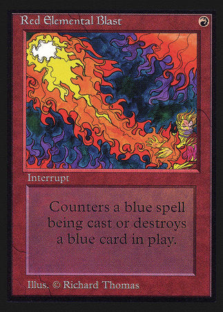 Red Elemental Blast (IE) [Intl. Collectors’ Edition] | Enigma On Main