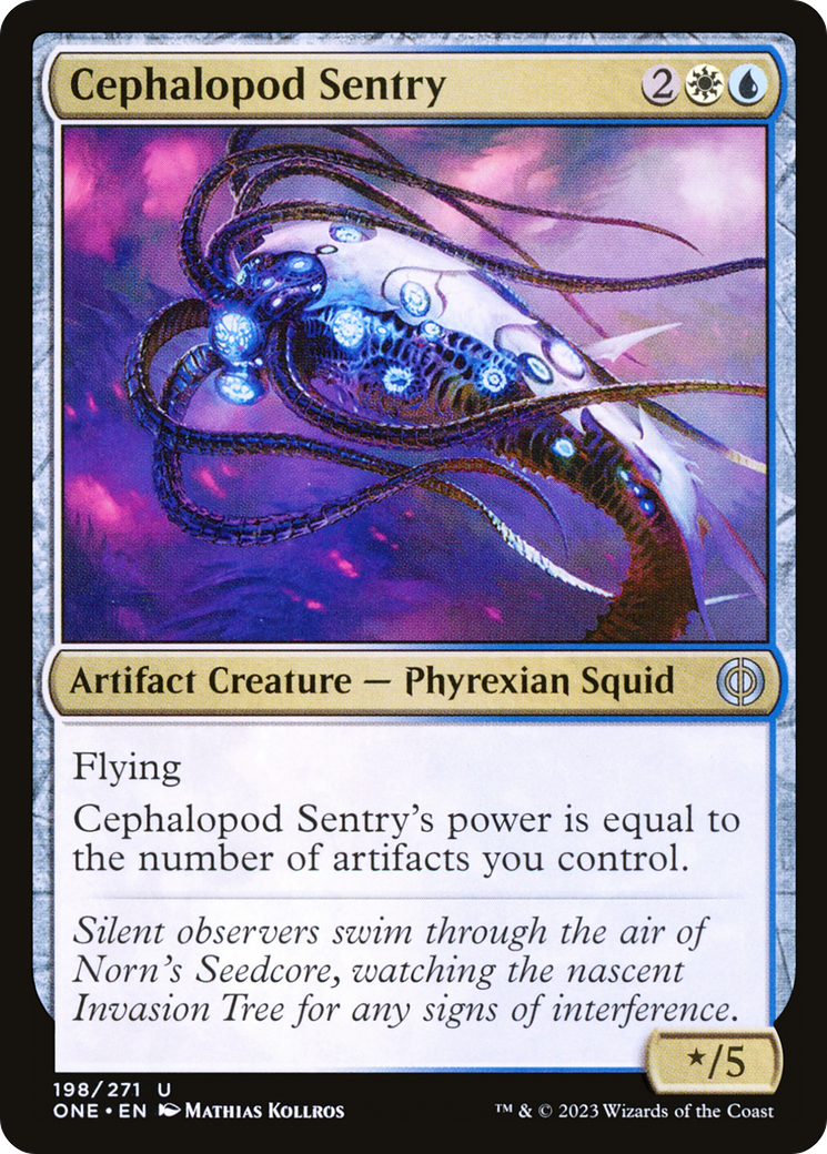 Cephalopod Sentry [Phyrexia: All Will Be One] | Enigma On Main