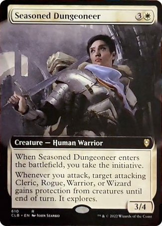 Seasoned Dungeoneer (Extended Art) [Commander Legends: Battle for Baldur's Gate] | Enigma On Main