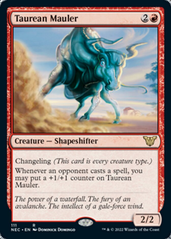 Taurean Mauler [Kamigawa: Neon Dynasty Commander] | Enigma On Main