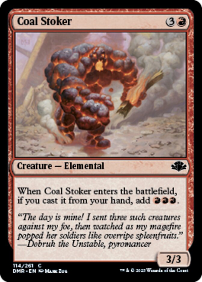 Coal Stoker [Dominaria Remastered] | Enigma On Main