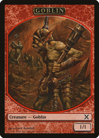 Goblin Token [Tenth Edition Tokens] | Enigma On Main