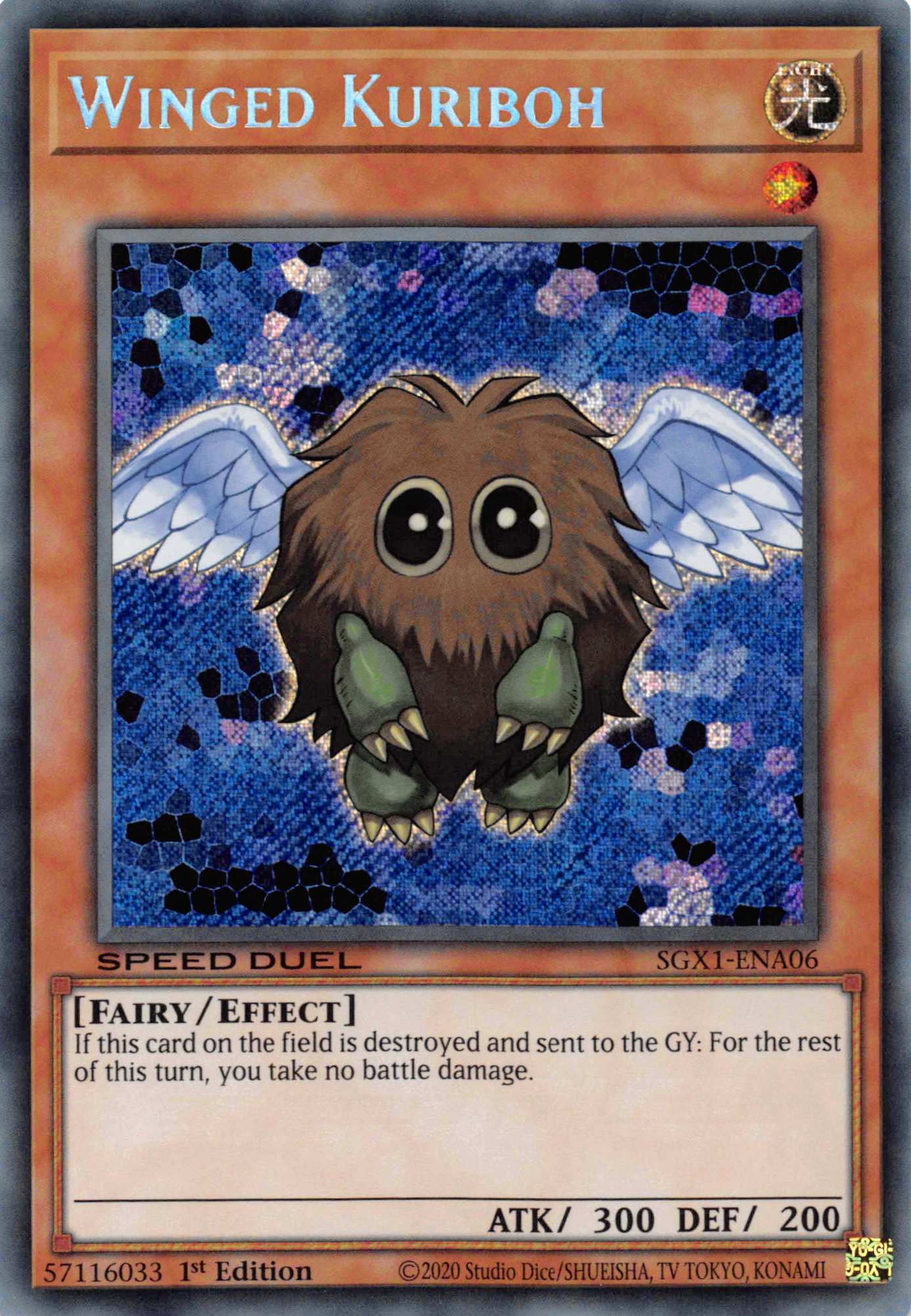 Winged Kuriboh [SGX1-ENA06] Secret Rare | Enigma On Main