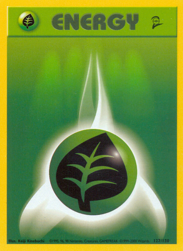 Grass Energy (127/130) [Base Set 2] | Enigma On Main