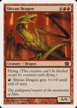 Shivan Dragon [Eighth Edition] | Enigma On Main