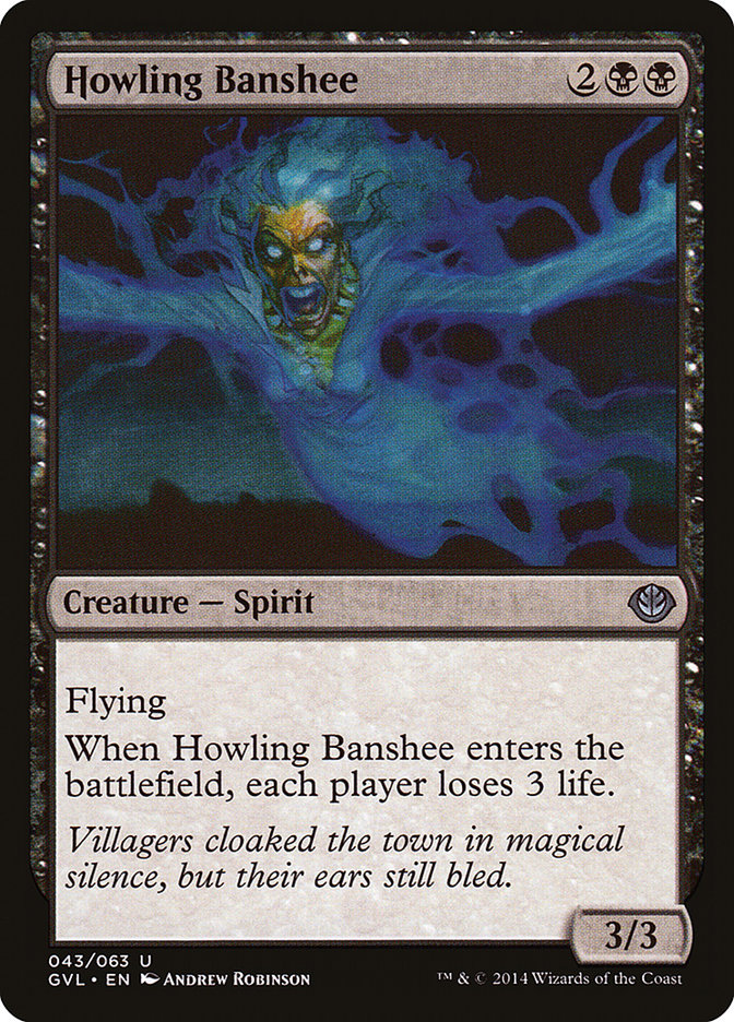 Howling Banshee (Garruk vs. Liliana) [Duel Decks Anthology] | Enigma On Main