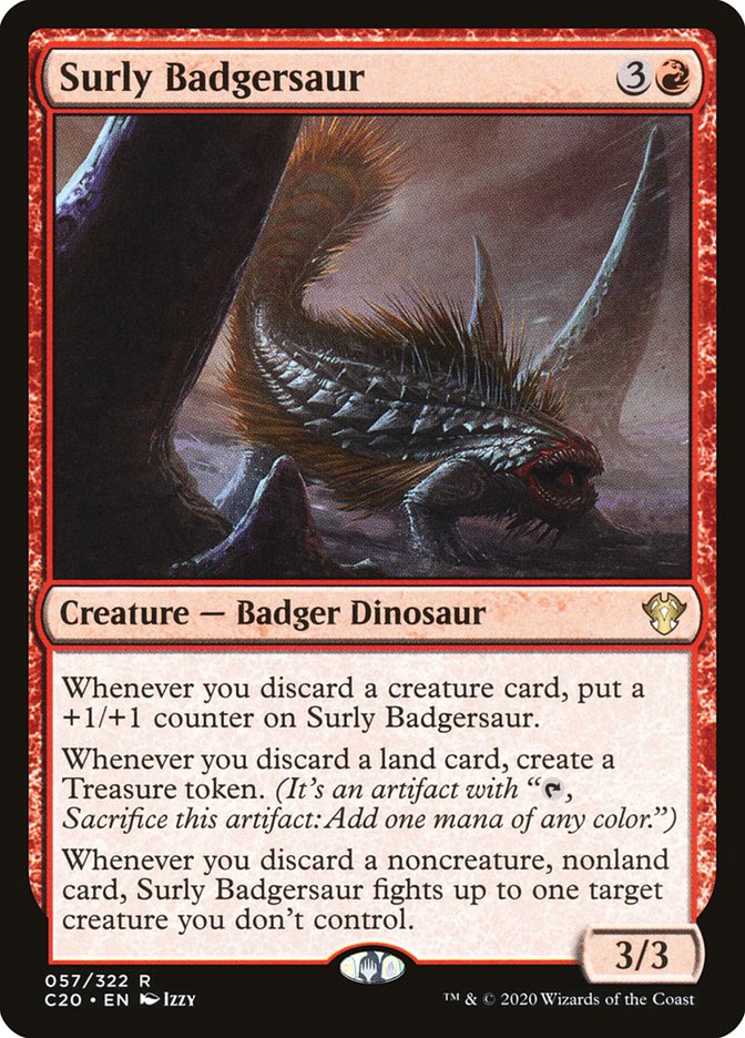 Surly Badgersaur [Commander 2020] | Enigma On Main