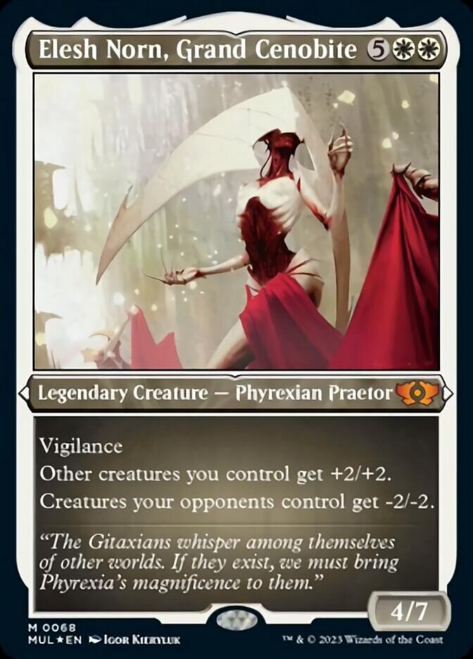 Elesh Norn, Grand Cenobite (Foil Etched) [Multiverse Legends] | Enigma On Main