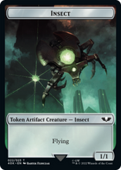 Necron Warrior // Insect [Universes Beyond: Warhammer 40,000 Tokens] | Enigma On Main