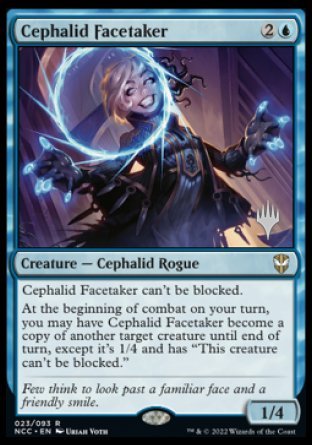 Cephalid Facetaker (Promo Pack) [Streets of New Capenna Commander Promos] | Enigma On Main