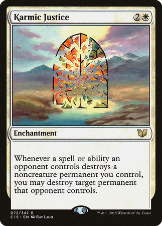 Karmic Justice [Commander 2015] | Enigma On Main