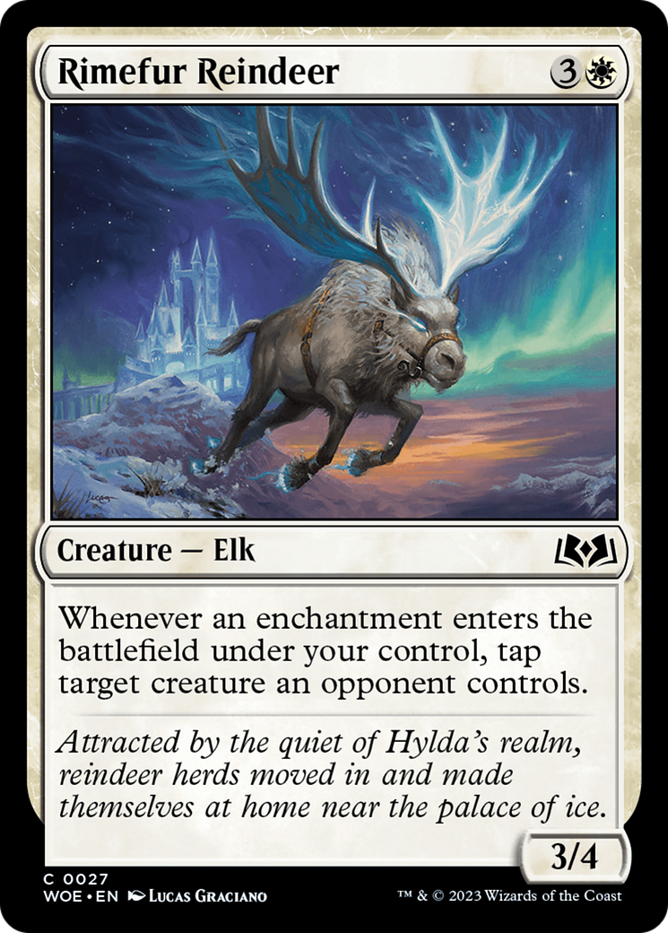 Rimefur Reindeer [Wilds of Eldraine] | Enigma On Main