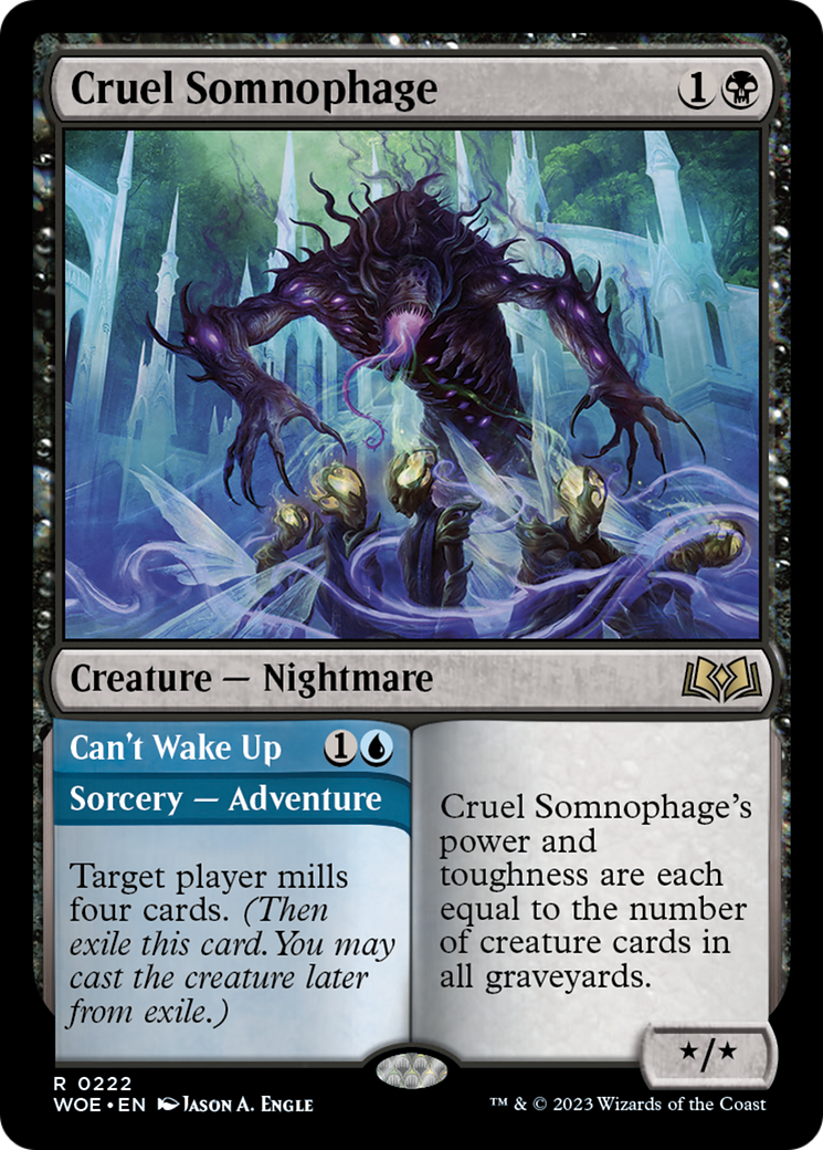 Cruel Somnophage // Can't Wake Up [Wilds of Eldraine] | Enigma On Main