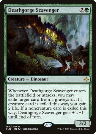 Deathgorge Scavenger [Ixalan Promos] | Enigma On Main