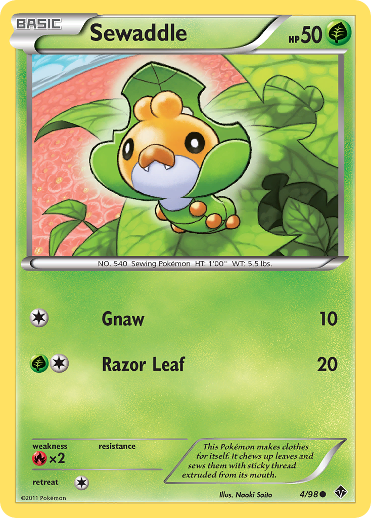 Sewaddle (4/98) [Black & White: Emerging Powers] | Enigma On Main