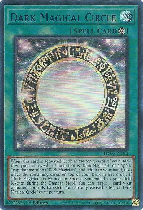 Dark Magical Circle (Blue) [LDS3-EN093] Ultra Rare | Enigma On Main