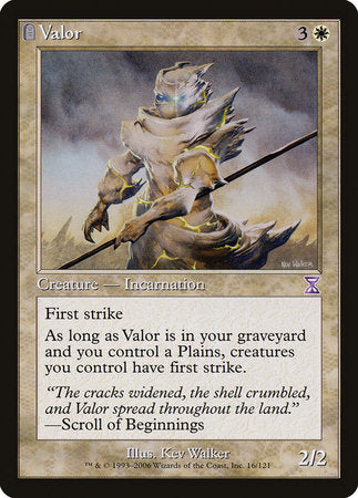 Valor [Time Spiral Timeshifted] | Enigma On Main