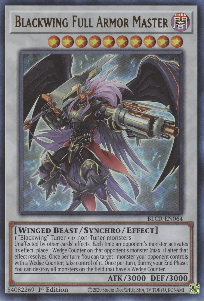 Blackwing Full Armor Master [BLCR-EN064] Ultra Rare | Enigma On Main