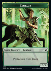 Horror // Centaur Double-sided Token [Commander Legends: Battle for Baldur's Gate Tokens] | Enigma On Main