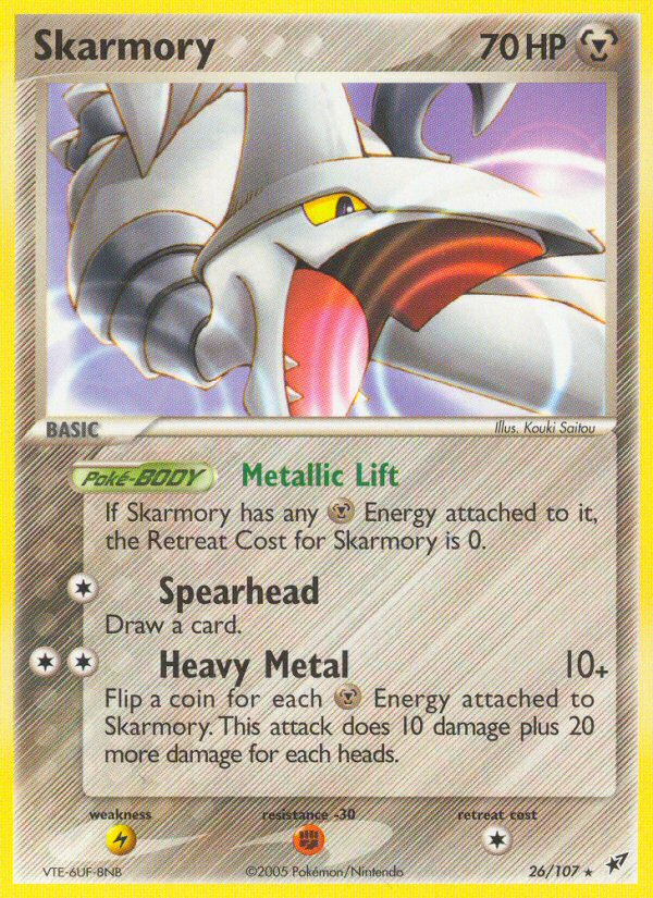 Skarmory (26/107) [EX: Deoxys] | Enigma On Main