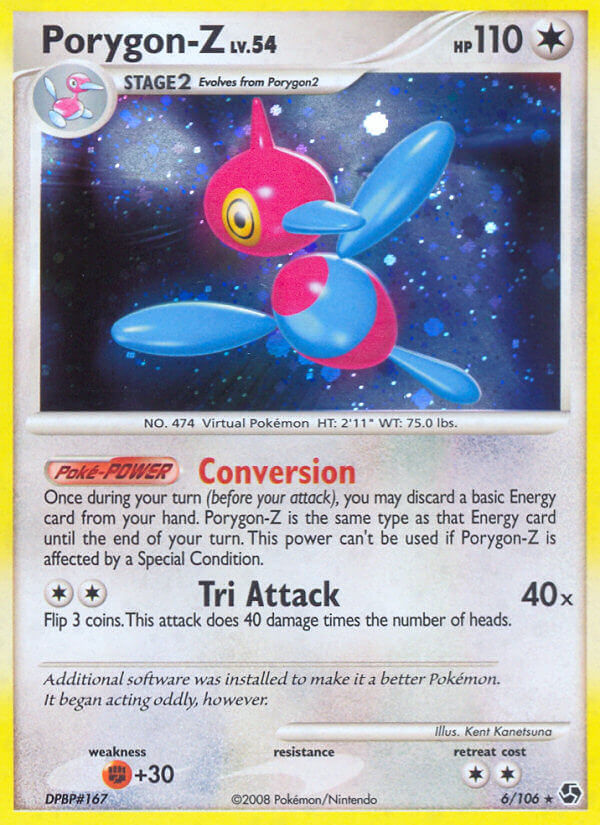 Porygon Z (6/106) (Theme Deck Exclusive) [Diamond & Pearl: Great Encounters] | Enigma On Main