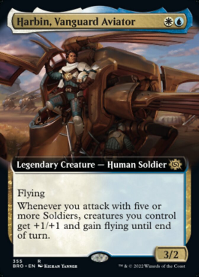 Harbin, Vanguard Aviator (Extended Art) [The Brothers' War] | Enigma On Main