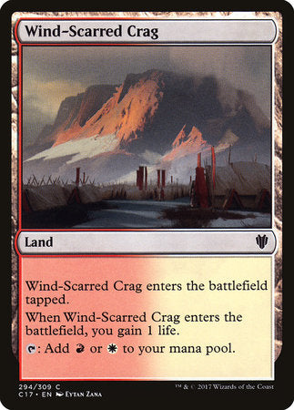 Wind-Scarred Crag [Commander 2017] | Enigma On Main