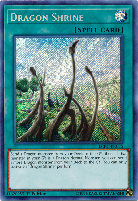 Dragon Shrine [LCKC-EN075] Secret Rare | Enigma On Main