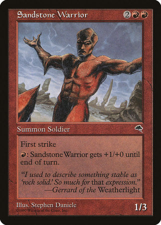 Sandstone Warrior [Tempest] | Enigma On Main