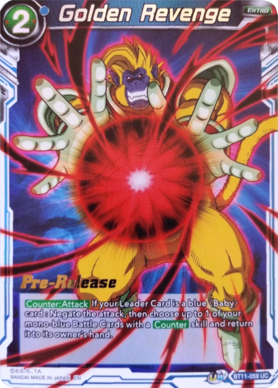 Golden Revenge (BT11-059) [Vermilion Bloodline Prerelease Promos] | Enigma On Main