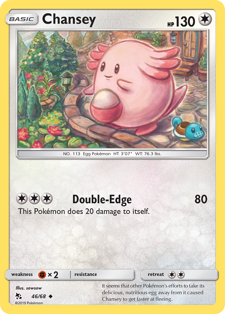 Chansey (46/68) [Sun & Moon: Hidden Fates] | Enigma On Main