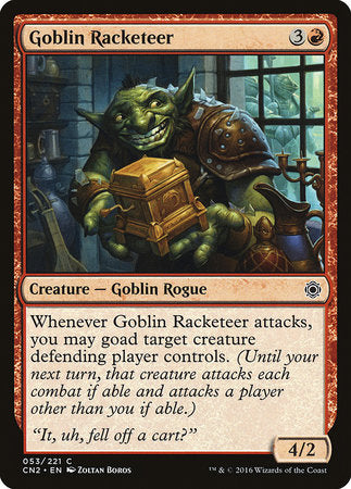 Goblin Racketeer [Conspiracy: Take the Crown] | Enigma On Main