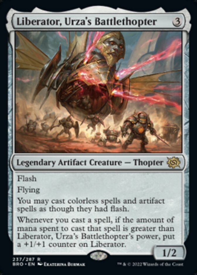 Liberator, Urza's Battlethopter [The Brothers' War] | Enigma On Main