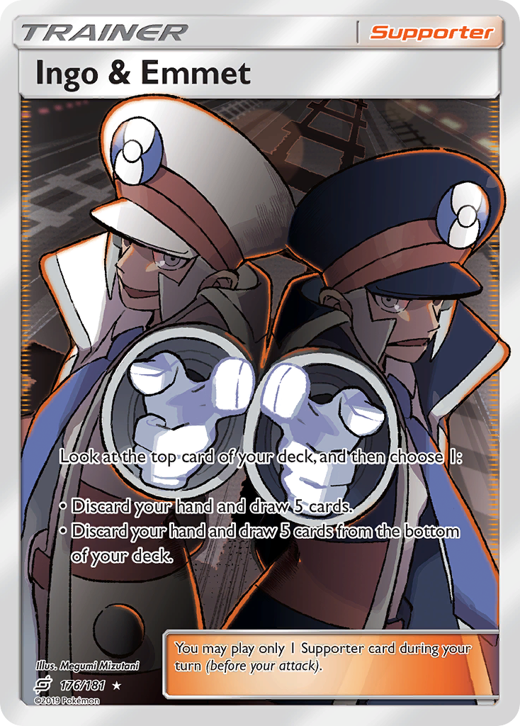 Ingo & Emmet (176/181) [Sun & Moon: Team Up] | Enigma On Main