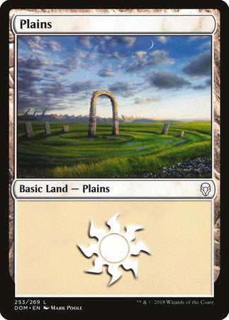 Plains (253) [Dominaria] | Enigma On Main