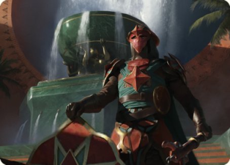 Tomakul Honor Guard Art Card [The Brothers' War Art Series] | Enigma On Main