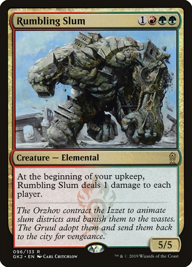 Rumbling Slum [Ravnica Allegiance Guild Kit] | Enigma On Main